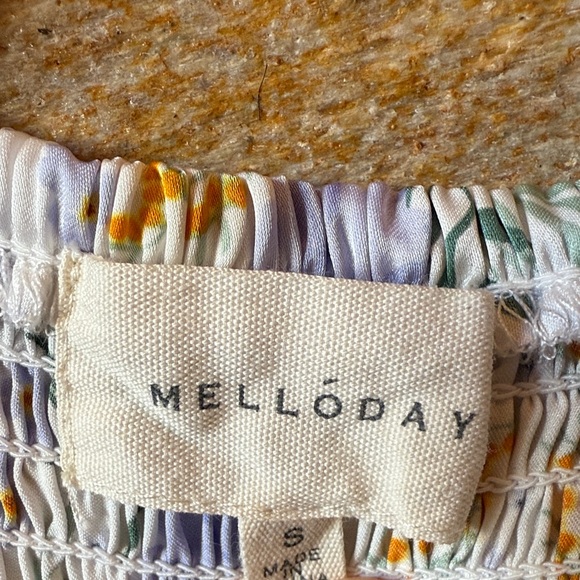 MELLODAY Floral Smocked Dress - Picture 2 of 5